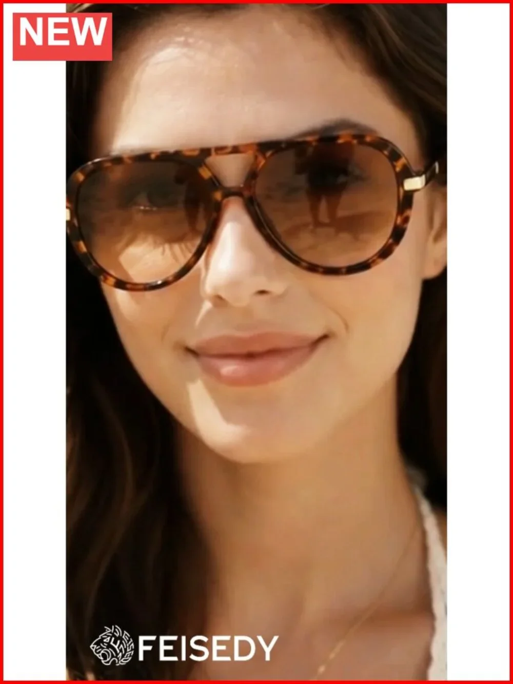 Retro Aviator Sunglasses Metal Frame UV400 Lens Unisex
